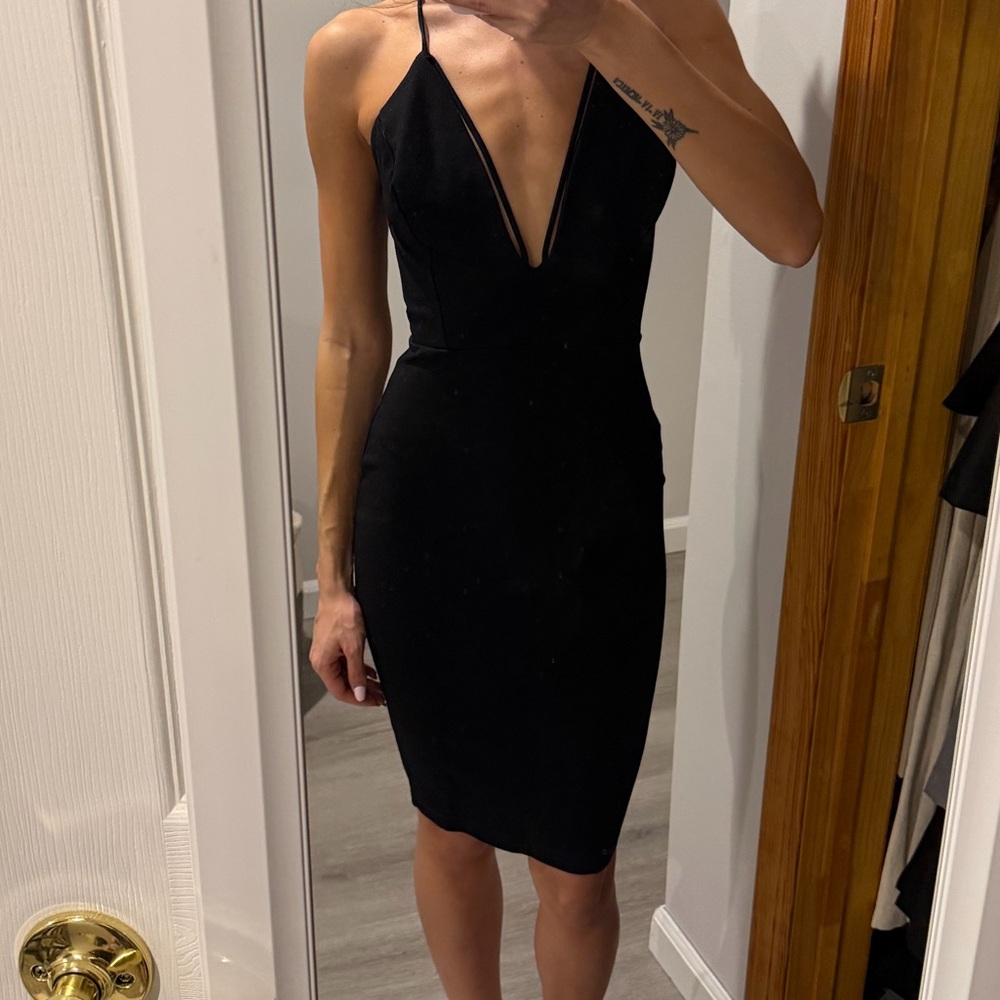 Black Midi Dress